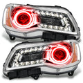 Oracle Lighting red headlights