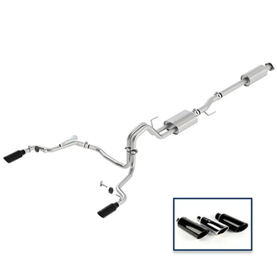 Ford Racing black cat-back exhaust