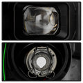 SPYDER headlights close-up