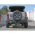 aFe axle-back exhaust close-up