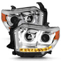 ANZO headlights close-up