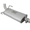 aFe cat-back exhaust installed view