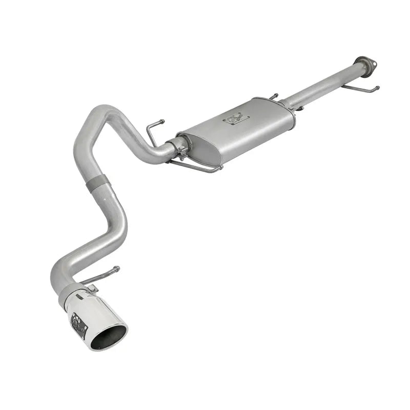 aFe polished cat-back exhaust
