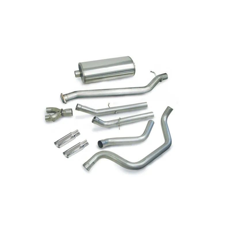 CORSA Performance silver cat-back exhaust