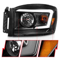 ANZO headlights close-up