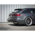 aFe cat-back exhaust detail