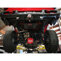 aFe cat-back exhaust close-up