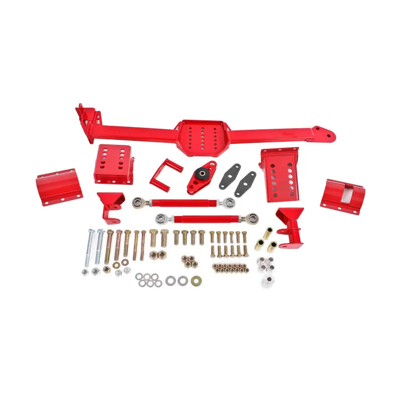 BMR Suspension red auto part