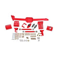BMR Suspension red auto part