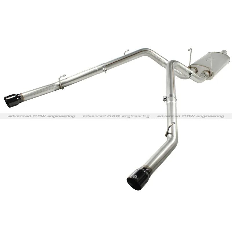 aFe black cat-back exhaust