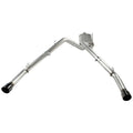 aFe cat-back exhaust installed view