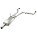aFe cat-back exhaust detail