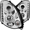 ANZO headlights close-up