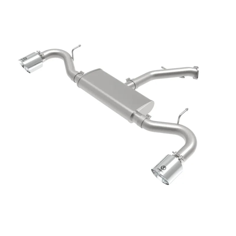 aFe polished axle-back exhaust