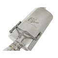 aFe axle-back exhaust detail