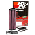 K&N Engineering air filter detail