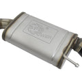 aFe axle-back exhaust close-up