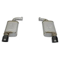 aFe axle-back exhaust detail