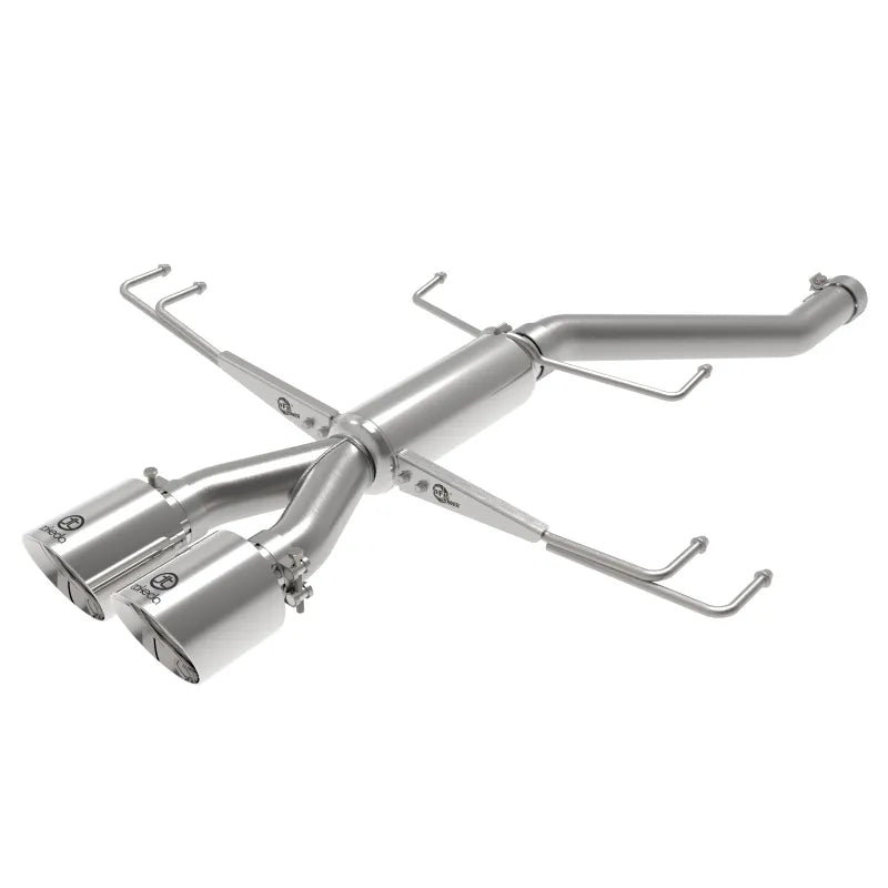 aFe polished axle-back exhaust