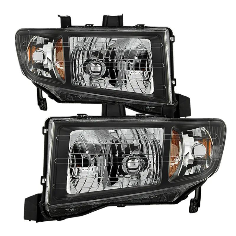 SPYDER black headlights