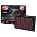 K&N Engineering air filter detail