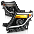 ANZO black headlights
