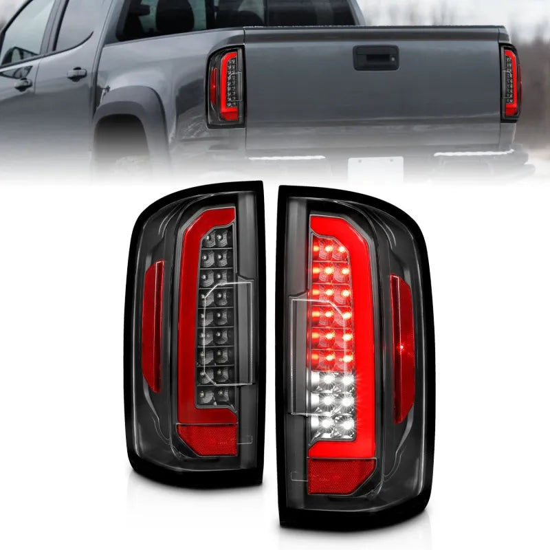 ANZO black tail light