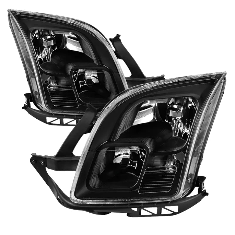 SPYDER black headlights