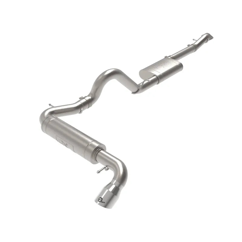 aFe polished cat-back exhaust