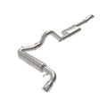 aFe polished cat-back exhaust