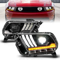 ANZO headlights installed view