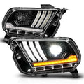 ANZO headlights close-up
