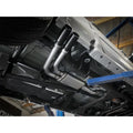 aFe cat-back exhaust installed view