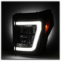 SPYDER headlights close-up