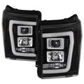 SPYDER black headlights