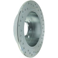 Stoptech auto part installed view