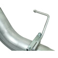 aFe cat-back exhaust close-up