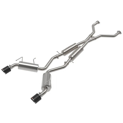 aFe carbon-tip cat-back exhaust system