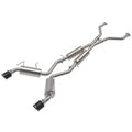 aFe carbon-tip cat-back exhaust system