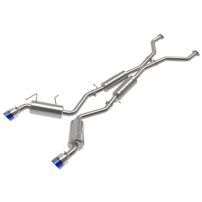 aFe blue flame exhaust tips