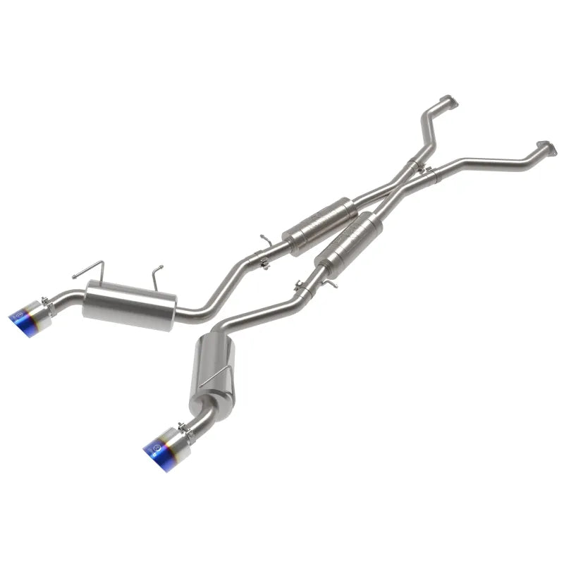 aFe blue flame exhaust tips