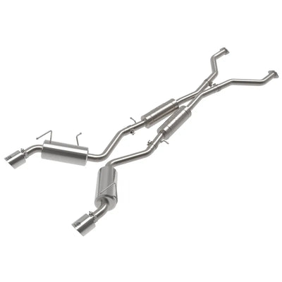aFe polished stainless exhaust tips