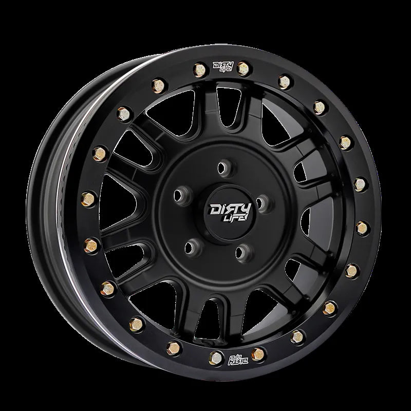 Dirty Life Wheels black auto part