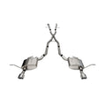 CORSA Performance polished cat-back exhaust