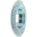Stoptech auto part installed view