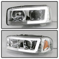 SPYDER headlights close-up