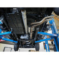 aFe cat-back exhaust installed view
