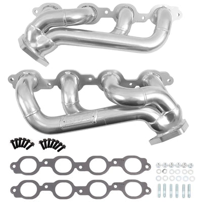 BBK silver headers