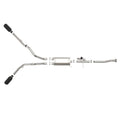 aFe cat-back exhaust detail
