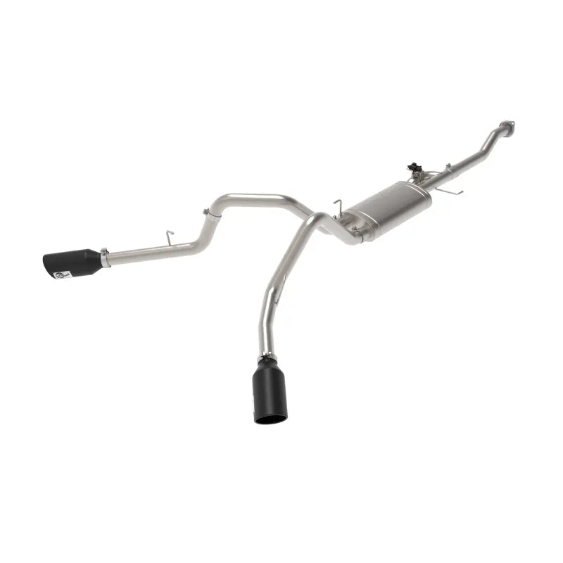 aFe black cat-back exhaust